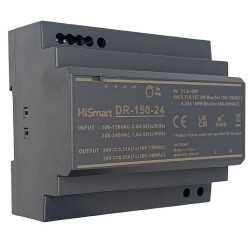 Maitinimo šaltinis 24V, 6.25A, 150W, DIN