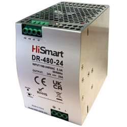 Maitinimo šaltinis 24V, 20A, 480W, DIN