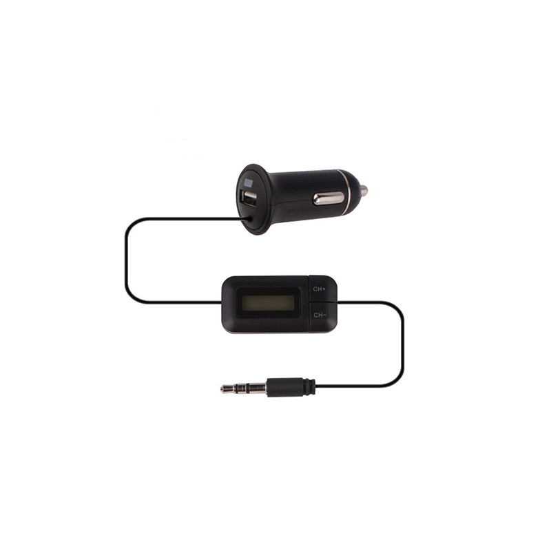 USB kroviklis + FM moduliatorius automobiliui (12V, 24V)