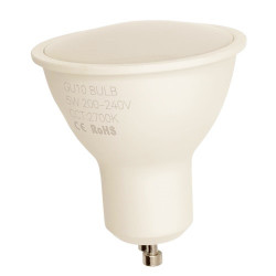LED lemputė GU10, 5W, 230VAC, 2700K, 500lm