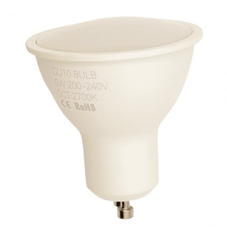 LED lemputė GU10, 5W, 230VAC, 2700K, 500lm