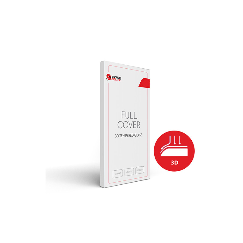 Apsauginis stiklas ONEPLUS 9 (3D, juodas)