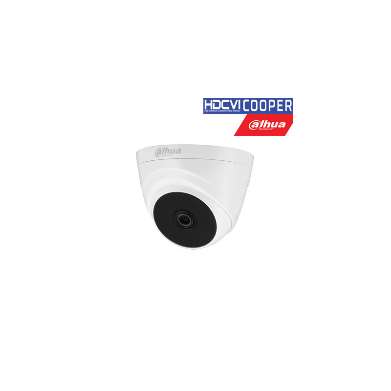 HD-CVI, CVBS kamera kupolinė 2MP su IR iki 20m. 1/2.7" 2.8mm 103 , 2DNR, DWDR, vidaus sąlygom