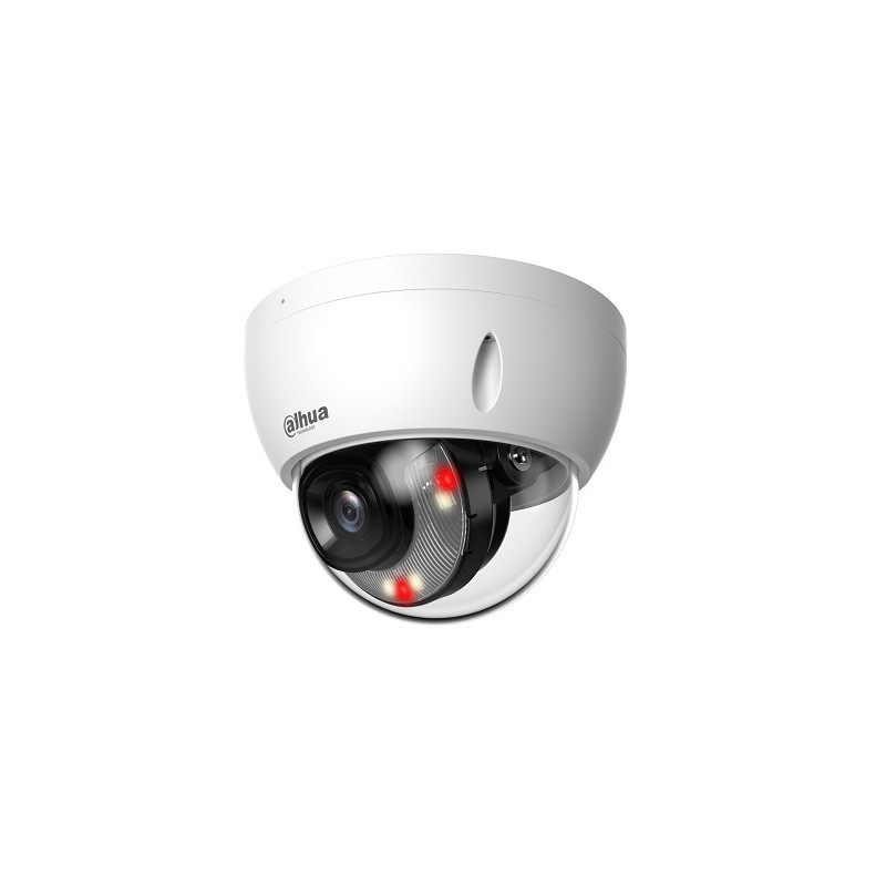 IP kam.kupol. 8MP 1/2.7 CMOS, 2.8mm. 110 F1.6, 20-25fps, IR+LED 30m., WDR, IVS, IP67,MIC