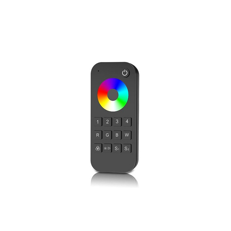 RT9 nuotolinis valdymo pultelis, 4 zonų RGB/RGBW