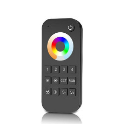 RT10 nuotolinis valdymo pultelis, 4 zonų RGB/RGBW ir CCT