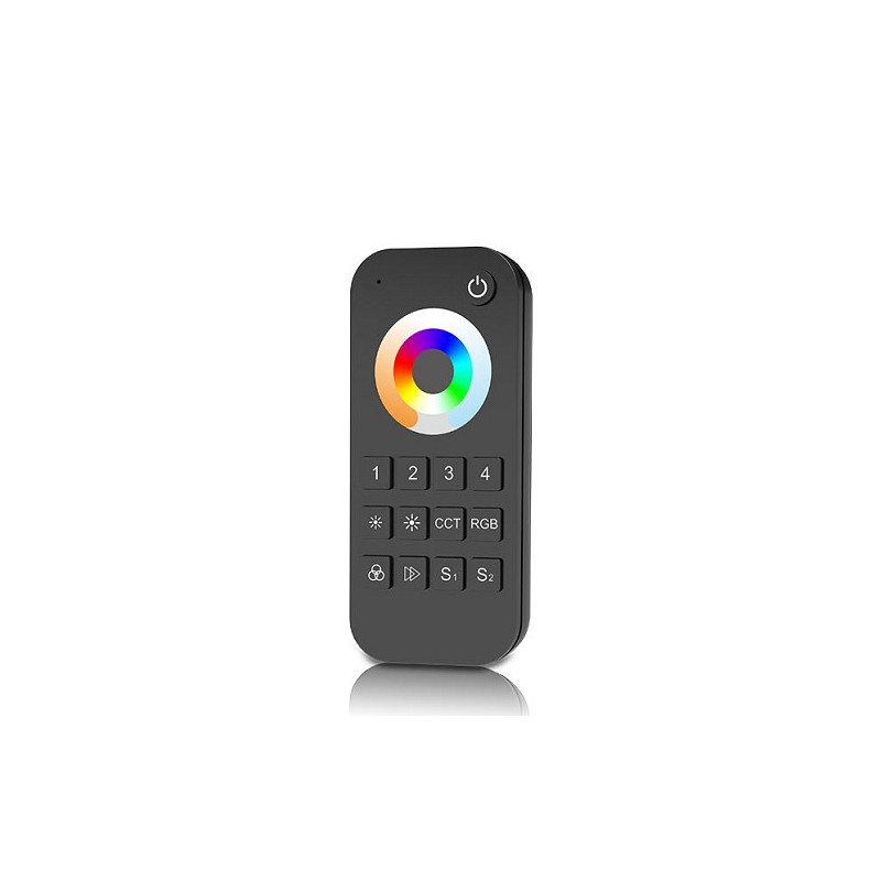 RT10 nuotolinis valdymo pultelis, 4 zonų RGB/RGBW ir CCT