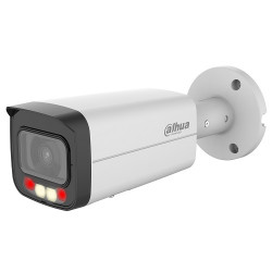 IP kamera HFW2649T-AS-IL. 6MP FULL-COLOR. IR+LED pašvietimas iki 50/60m, 3.6mm 91 , PoE, IP67