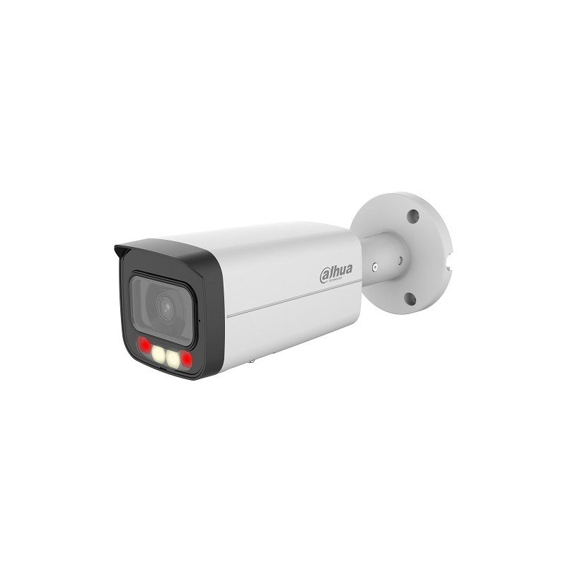 IP kamera HFW2649T-AS-IL. 6MP FULL-COLOR. IR+LED pašvietimas iki 50/60m, 3.6mm 91 , PoE, IP67