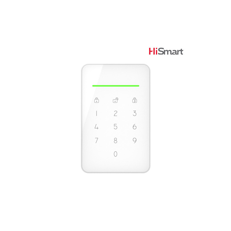 HiSmart išmanioji valdymo klaviatūra-signalizacija