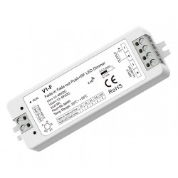 V1-F nuolatinės įtampos valdiklis, 12-48V, 1x 8A, Push-Dimm