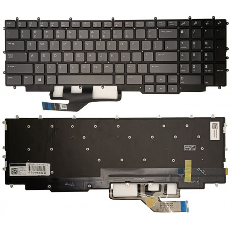 Klaviatūra DELL G7 17 7700, su spalvotu pašvietimu, US