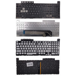 Klaviatūra ASUS FA506, FA706, US, su RGB pašvietimu