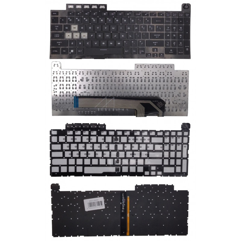 Klaviatūra ASUS FA506, FA706, US, su RGB pašvietimu