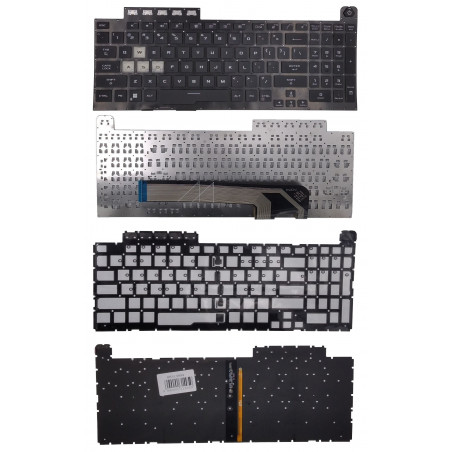 Klaviatūra ASUS FA506, FA706, US, su RGB pašvietimu