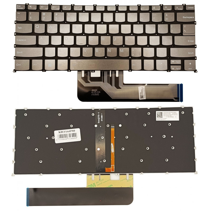 Klaviatūra LENOVO Thinkbook 14 G2 ITL, su pašvietimu, US