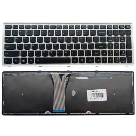Klaviatūra LENOVO Z510, su pašvietimu, US