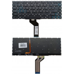 Klaviatūra ACER: Predator Triton PT515-51, PT515-52, su RGB pašvietimu, US