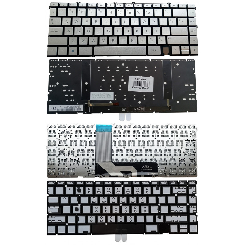 Klaviatūra HP Envy 15-EP, 15T-EP, su pašvietimu, US
