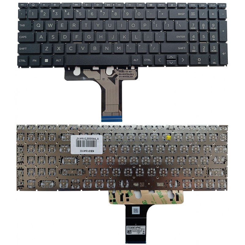 Klaviatūra HP 15-FC, 15-FD, US