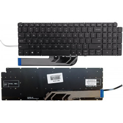 Klaviatūra DELL Vostro 3501, 3505, Inspiron 5598, 5584, 5502, su pašvietimu, US