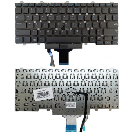 Klaviatūra DELL Latitude E3340, E5450, E7450, su trackpoint , US
