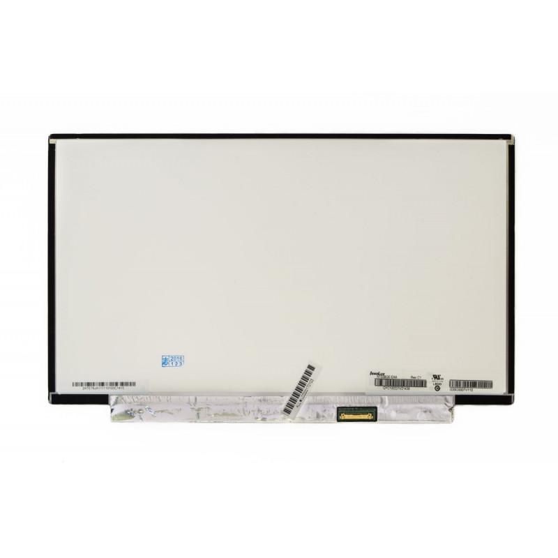 Ekranas 13.3", 1366x768, 60Hz, blizgus, 30pin, dešinėje
