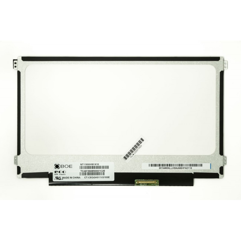 Ekranas 11.6", 1366x768, 60Hz, matinis, 40pin, dešinėje