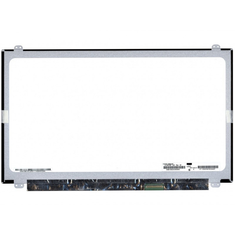 Ekranas 15.6", 1920x1080, 60Hz, blizgus, 40pin, dešinėje