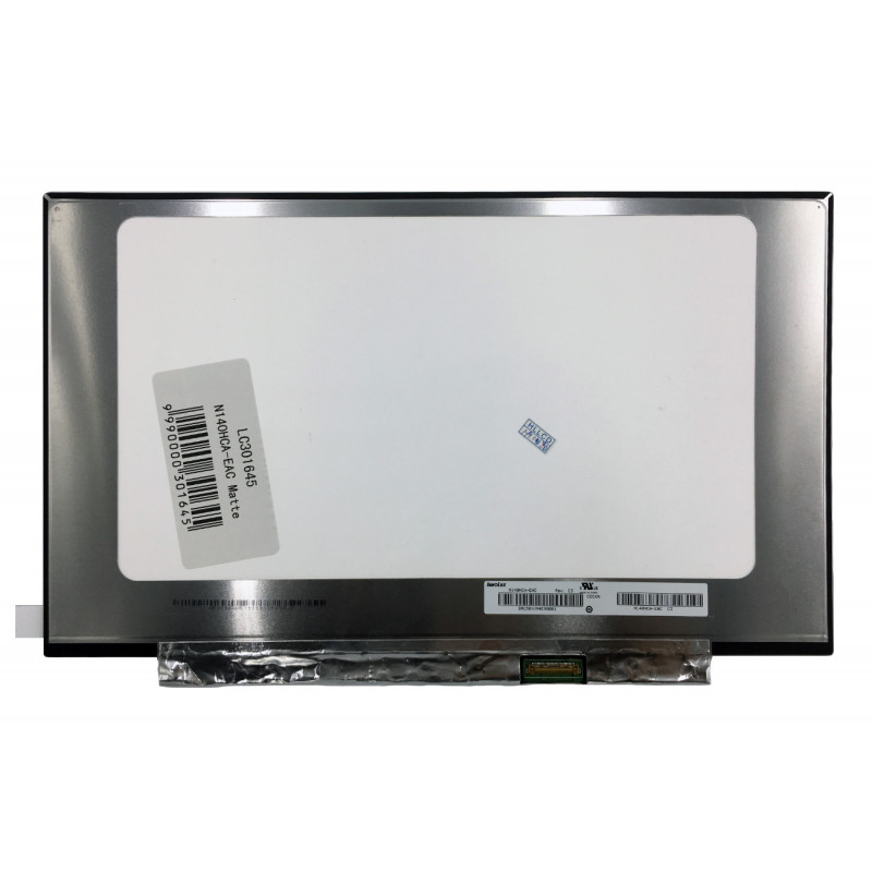 Ekranas 14.0", 1920x1080, 60Hz, matinis, 30pin, dešinėje, IPS