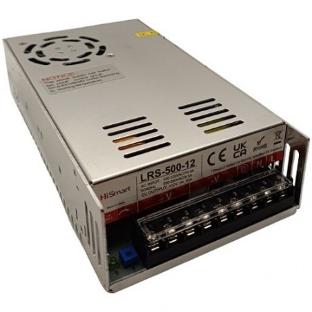 Maitinimo šaltinis 12V, 40A, 500W