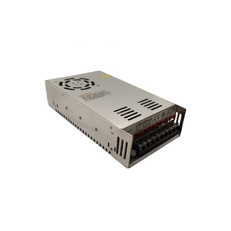 Maitinimo šaltinis 24V, 20A, 500W