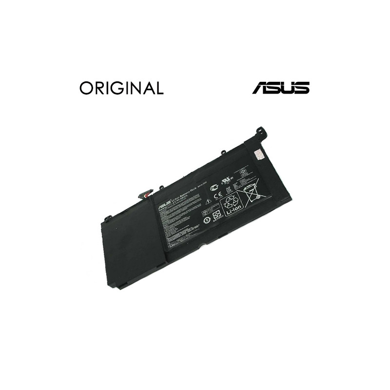 Nešiojamo kompiuterio baterija ASUS A42-S551, 50Wh, Original