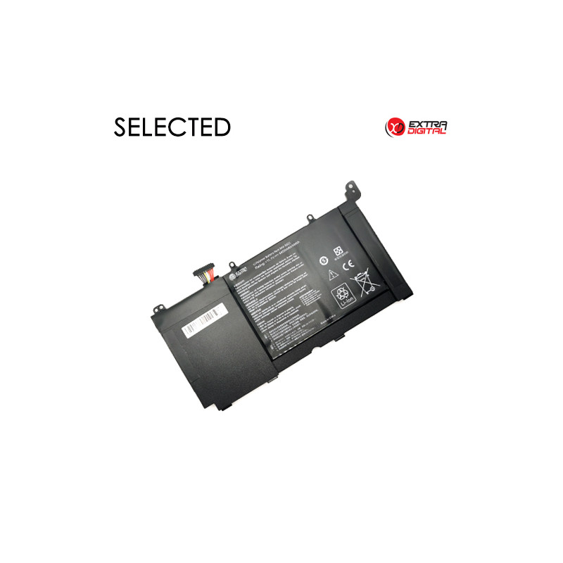 Nešiojamo kompiuterio baterija ASUS A42-S551 4400mAh, Extra Digital Selected