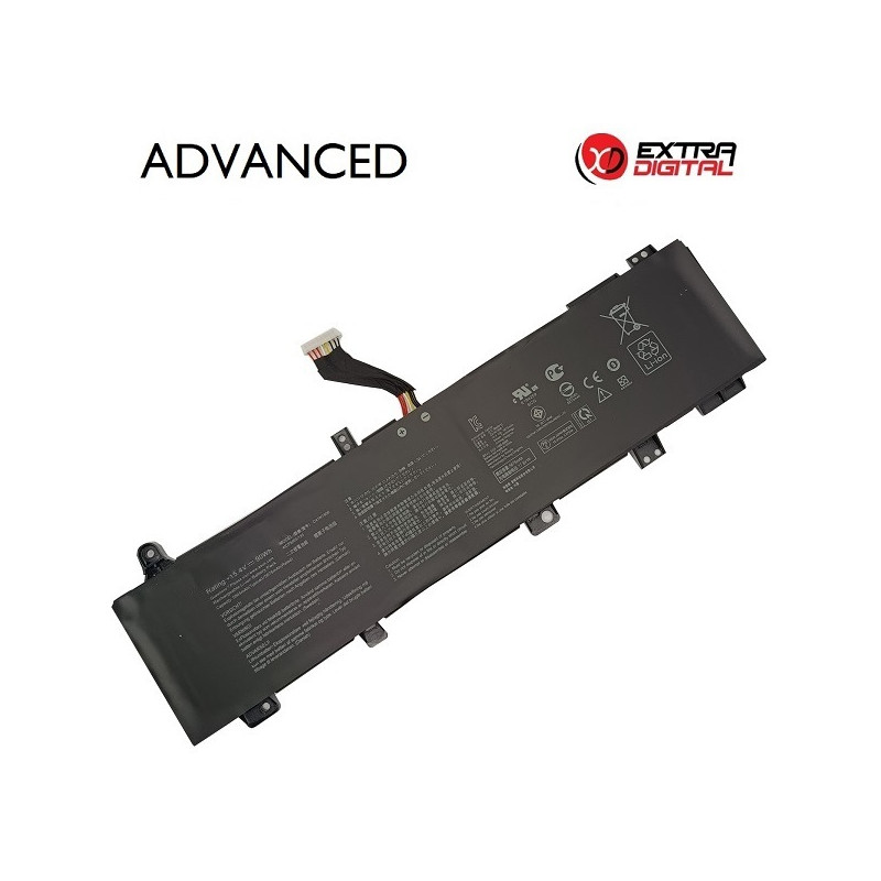Nešiojamo kompiuterio baterija ASUS C41N1906 (Type A), 4900mAh, Extra Digital Advanced