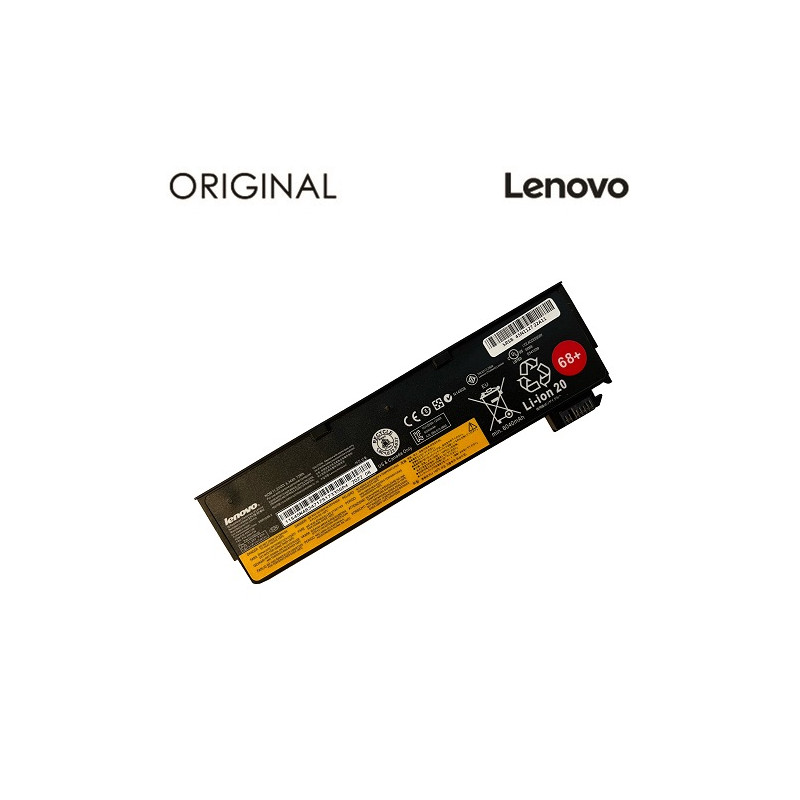 Nešiojamo kompiuterio baterija LENOVO 45N1127, 68+, 6040mAh, Original