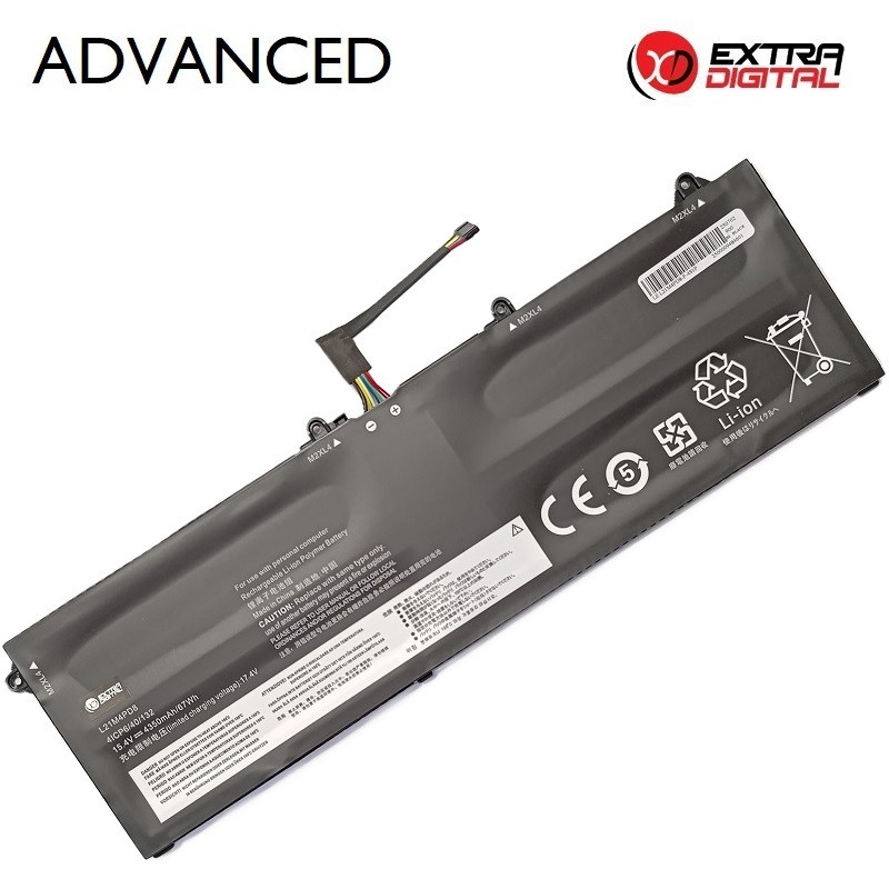 Nešiojamo kompiuterio baterija LENOVO L21M4PD8, 4350mAh, Extra Digital Advanced