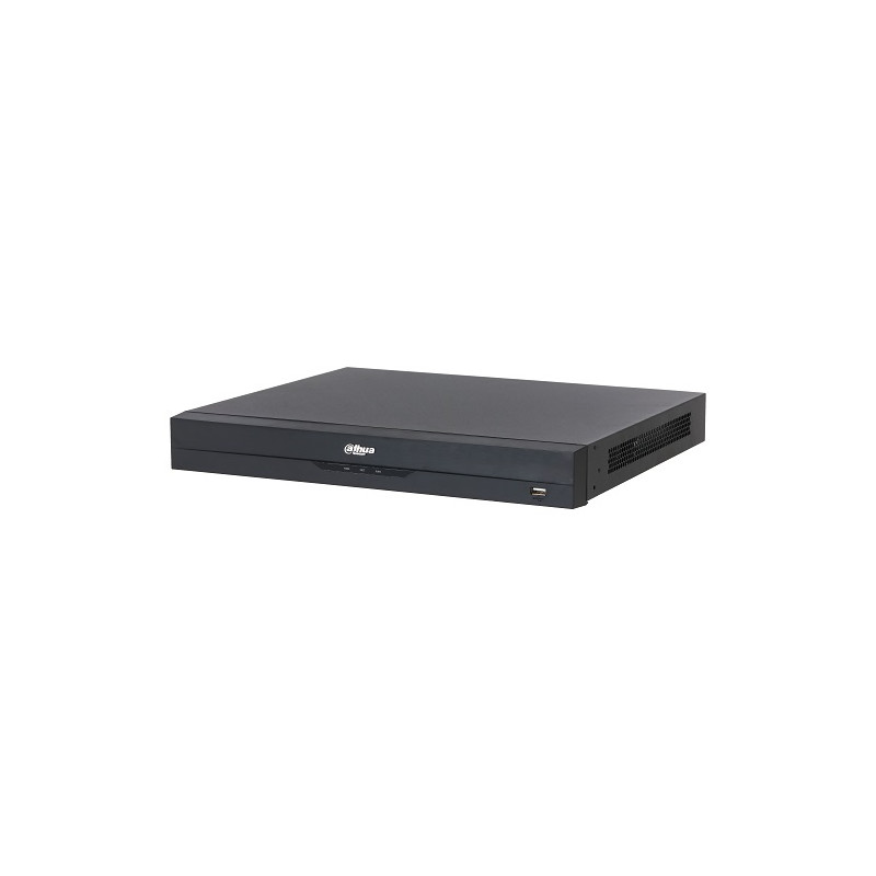 IP įrašymo įrenginys 8kam. 4K 32MP 448Mbps, 2HDD, 8 ePoE sąsajos, AI, H.265+, IVS
