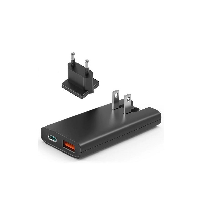 Kelioninis kroviklis CHOETECH GaN USB-C, USB-A: 67W, PD
