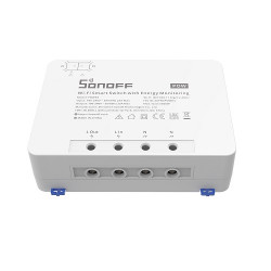 SONOFF PowR3 išmanusis 1 kanalo jungiklis Wi-Fi su elektros sąnaudų apskaita