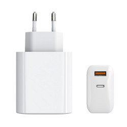 Kroviklis EXTRA DIGITAL GaN USB Type-C, USB Type-A: 65W, PPS