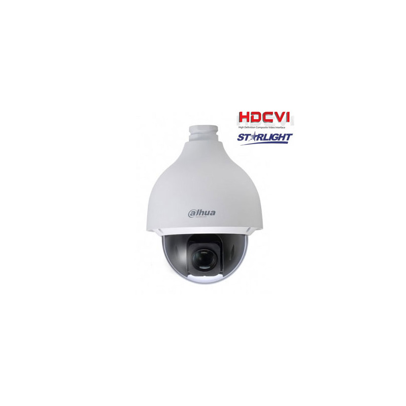 HD-CVI valdoma kam. 2MP STARLIGHT STARVIS sensorius, 0.005Lux, x25, IP67, IK10