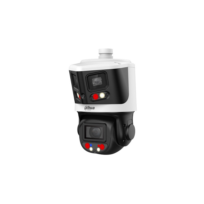 IP valdoma dviguba kamera AI 4MP+8MP STARLIGHT, 10x, IR 30/70m, IP66, WDR, H.265, SMD4