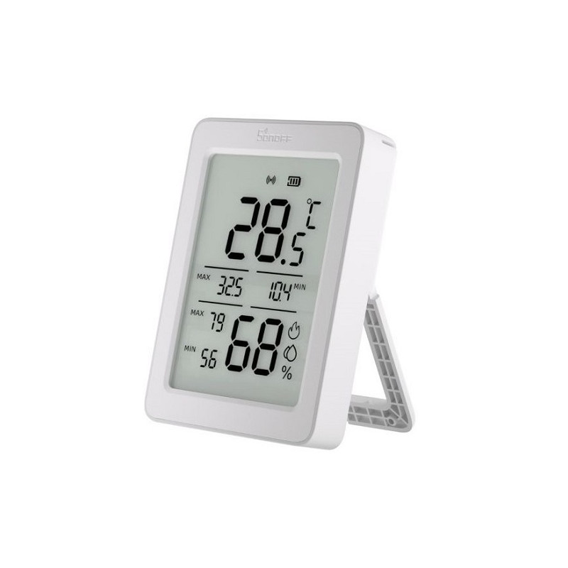 SONOFF Zigbee išmanusis temperatūros ir drėgmės jutiklis su LCD ekranu