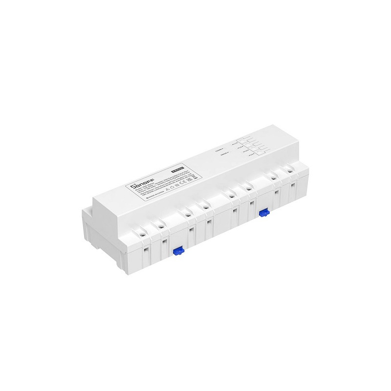 SONOFF SPM-4 išmanusis modulis su 4 relėmis, DIN bėgeliui