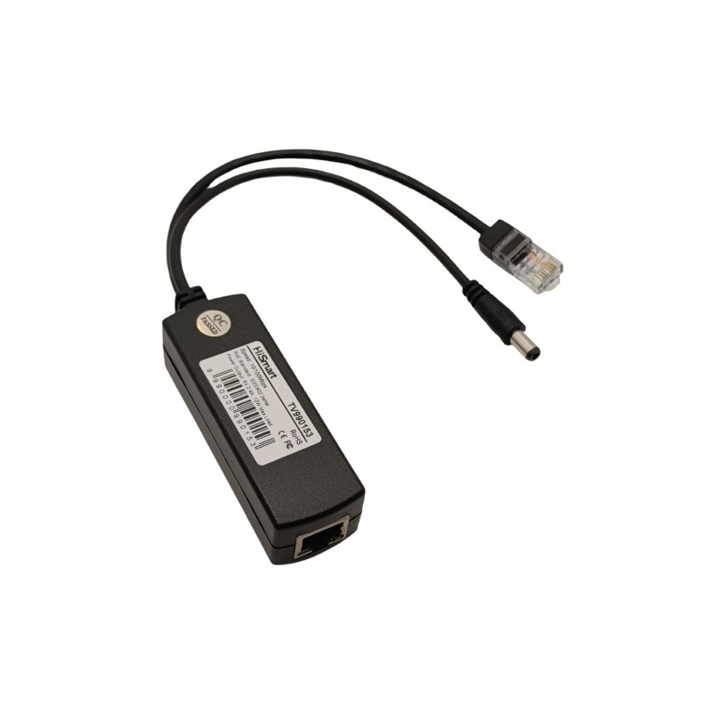 PoE 10/100M spliteris 12W