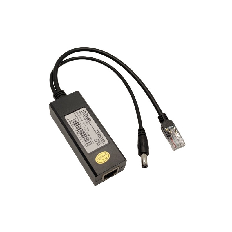 PoE 10/100M spliteris 25.5W