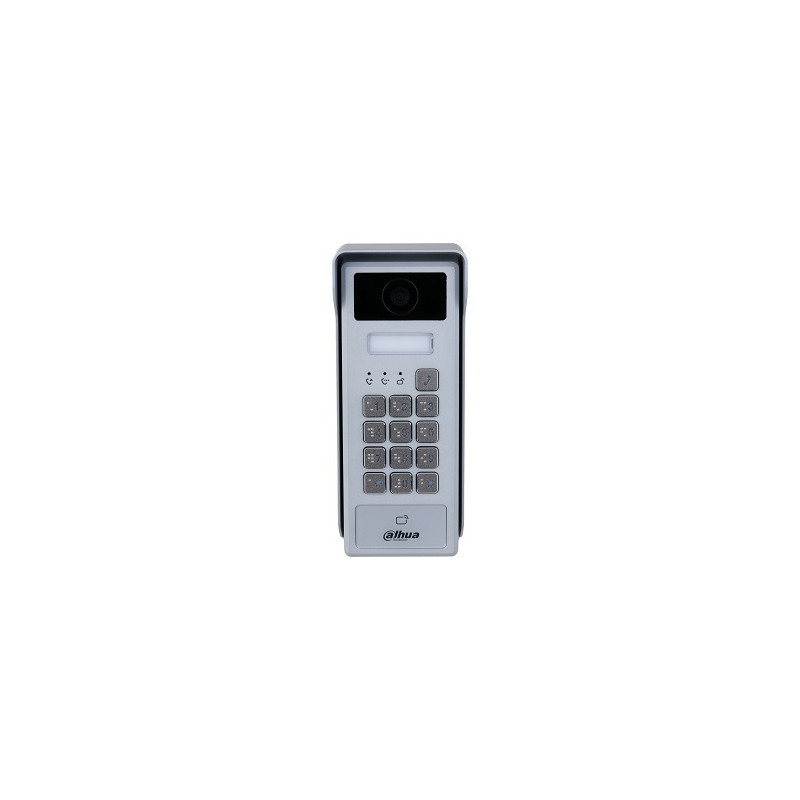 IP domofono kamera, 1 abonento, 2MP 1/2.8 colio 84 , integruotas kortelių skaitytuvas,IP55, IK08