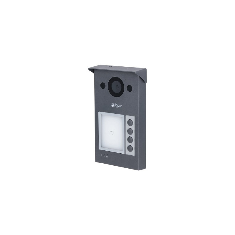 IP domofono kamera VTO3312Q-P. 4 abonentai. 2MP 125 . SIP. IP65, IK08