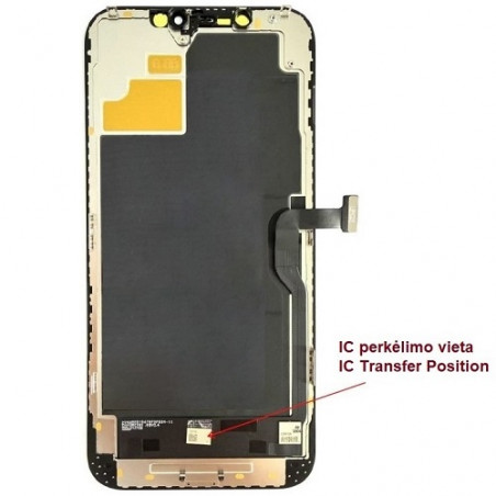 Ekranas skirtas iPhone 12 Pro Max, LTPS Soft OLED, 60Hz